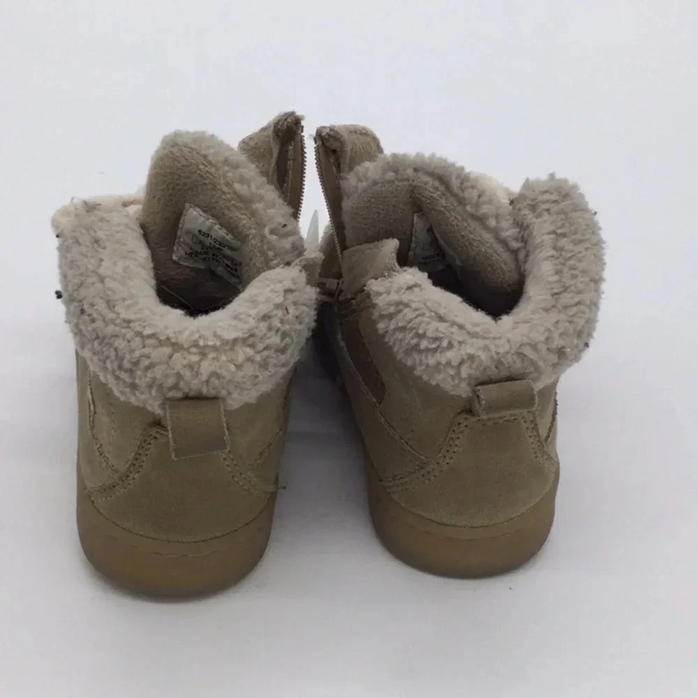 Zara Fleece Lined Glitter Boots size 4 toddler